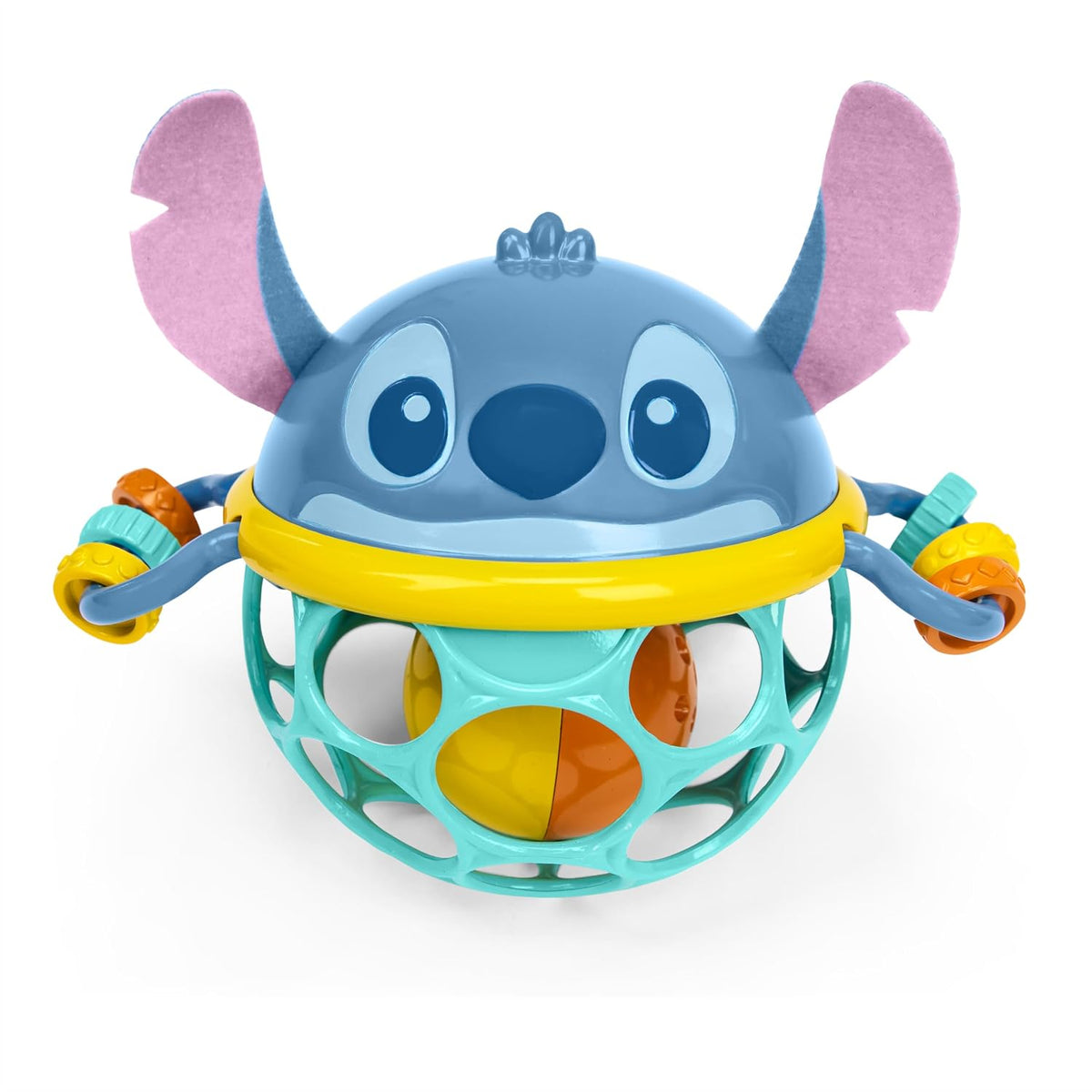 Bright Starts Oball Easy Grasp Classic Ball BPA-Free Infant Toy,Age Newborn and up, 4 Inches