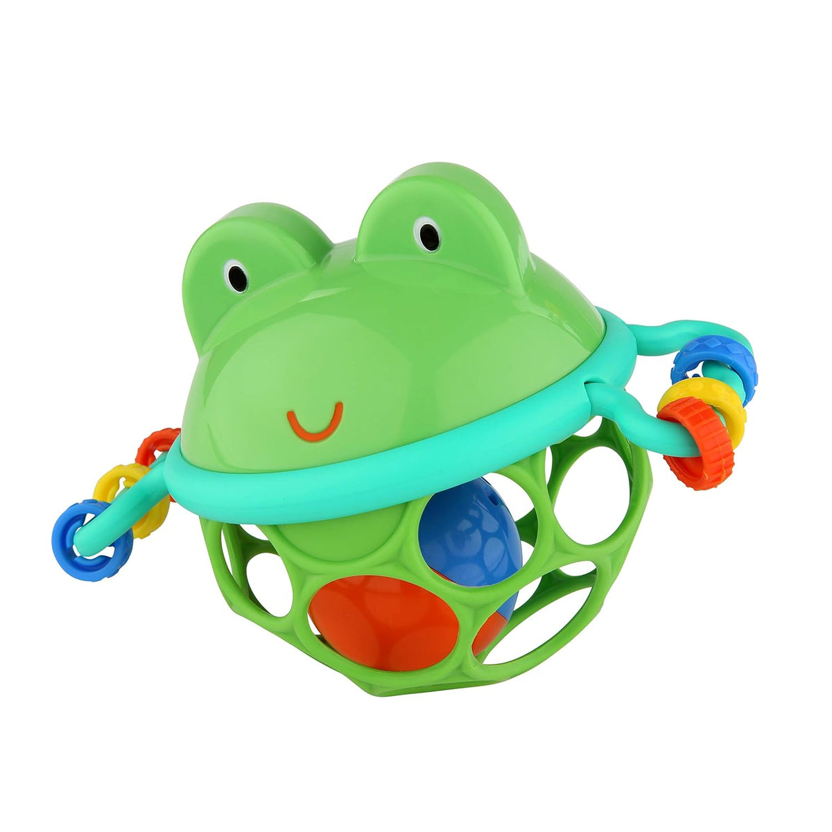 Bright Starts Oball Easy Grasp Classic Ball BPA-Free Infant Toy,Age Newborn and up, 4 Inches
