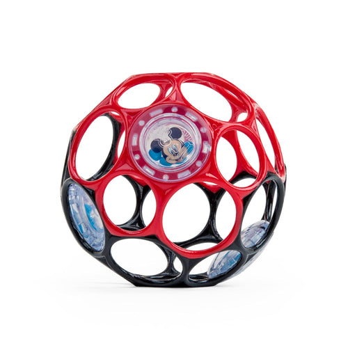 Bright Starts Oball Easy Grasp Classic Ball BPA-Free Infant Toy,Age Newborn and up, 4 Inches