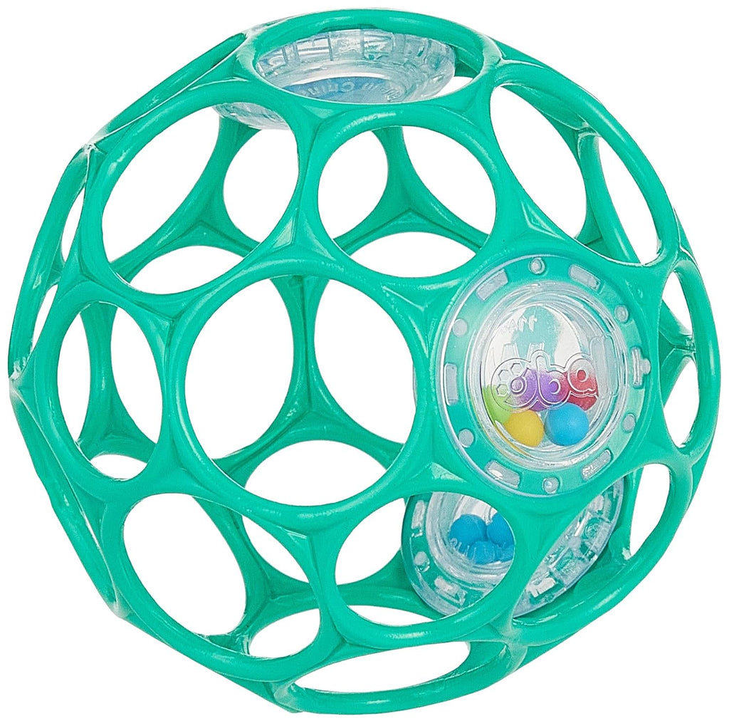 Bright Starts Oball Easy Grasp Classic Ball BPA-Free Infant Toy,Age Newborn and up, 4 Inches