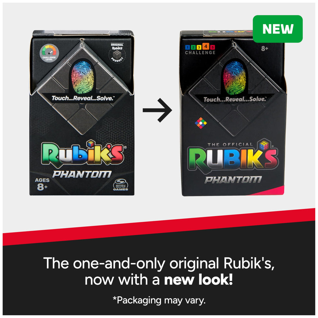 Rubik's Cube The Original 3x3 Puzzle Cube & Brain Teaser Fidget Toy
