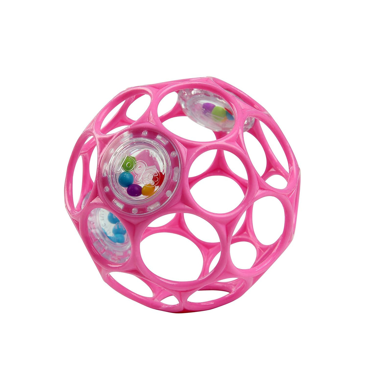 Bright Starts Oball Easy Grasp Classic Ball BPA-Free Infant Toy,Age Newborn and up, 4 Inches